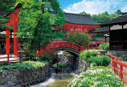 Epoch Jigsaw Puzzle 31-014 Kyoto's Cultural Property II - Shimogamo Shrine (1053 Small Pieces)
