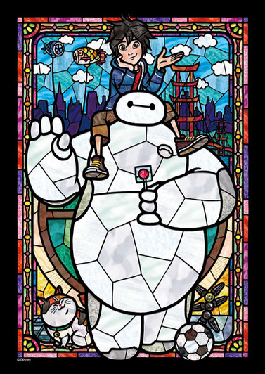 Tenyo Japan Jigsaw Puzzle DSG266-959 Big Hero 6 Baymax Stained Art (266 Pieces) Tenyo Japan Jigsaw Puzzle DSG266-959 Big Hero 6 Baymax Stained Art (266 Pieces)