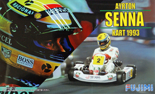 Fujimi KART-2 Ayrton Senna Kart 1993 1/20 Scale Kit