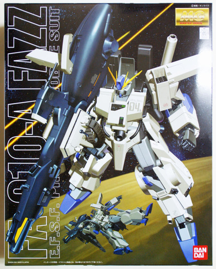 Bandai MG 052667 Gundam FA 010-A FAZZ 1/100 Scale Kit