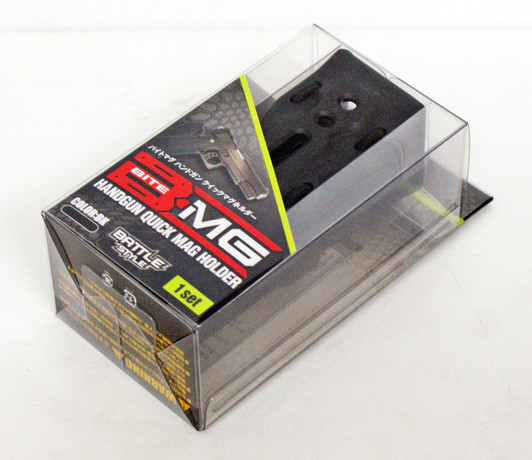 Laylax Battle Style Bite Mag Hand Quick Mag Holder 1pc BK for Airsoft Replica 139016