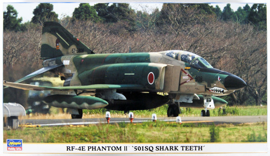 Hasegawa 00772 JASDF RF-4E Phantom II The 501st Squadron Shark Teeth 1/72 scale kit