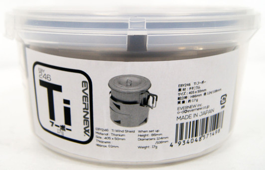 Evernew EBY246 Titanium Windshield Evernew EBY246 Titanium Windshield
