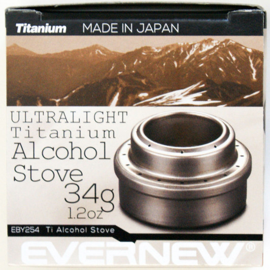 Evernew EBY254 Titanium Alcohol Stove