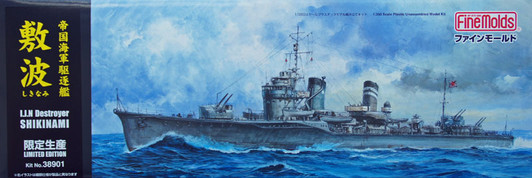 Fine Molds 38901 IJN Destroyer SHIKINAMI 1/350 Scale Kit
