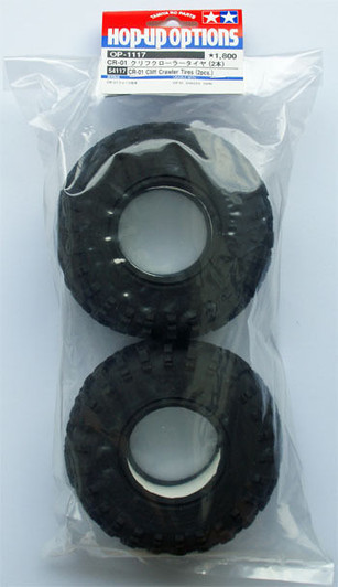 Tamiya 54117 (OP1117) CR-01 Cliff Crawler Tires (2pcs.)
