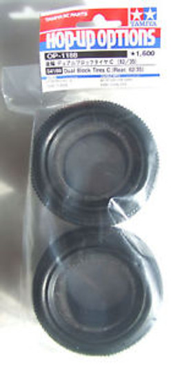 Tamiya 54188 (OP1188) Dual Block Tires C (Rear, 62/35)
