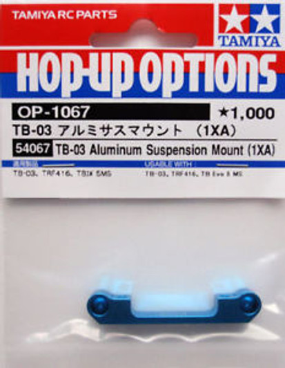 Tamiya 54067 (OP1067) Aluminum Suspension Mount (1XA)