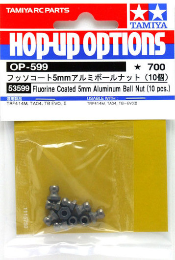 Tamiya 53599 (OP599) Fluorine Coated 5mm Aluminum Ball
