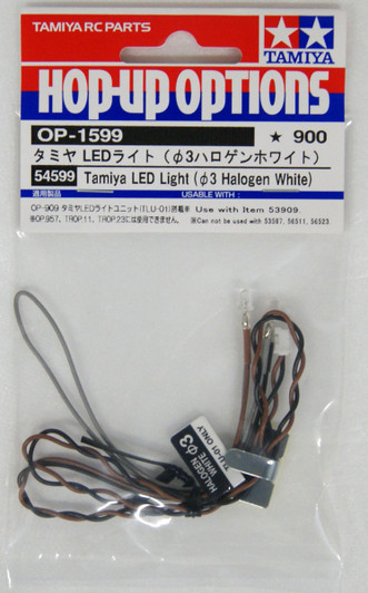 Tamiya 54599 (OP1599) Tamiya LED Light (?3mm Halogen White)