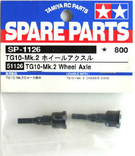 Tamiya 51126 (SP1126) TG10-Mk.2 Wheel Axle