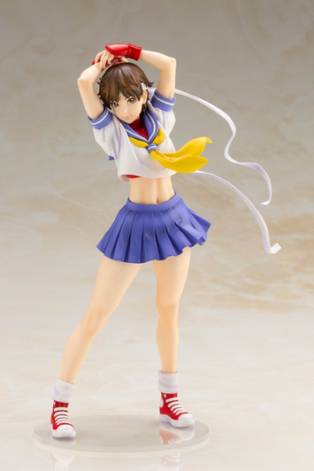 Kotobukiya SV240 Street Fighter Bishoujo Sakura -Round 2- 1/7 Scale Figure Kotobukiya SV240 Street Fighter Bishoujo Sakura -Round 2- 1/7 Scale Figure