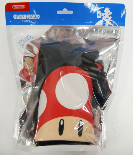 Nintendo Super Mario Portable Slippers 'Super Mashroom'