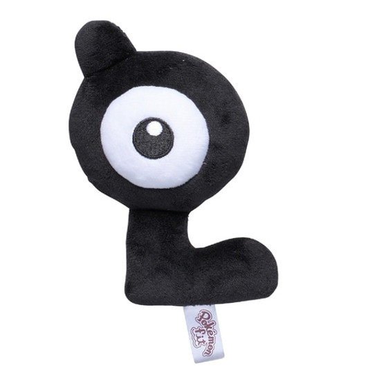 Pokemon Center Original Plush Doll Pokemon fit Unown L