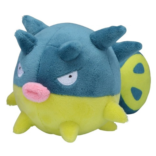 Pokemon Center Original Plush Doll Pokemon fit Qwilfish