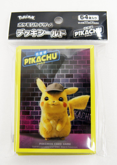 Pokemon Center Original Card Deck Shield Detective Pikachu