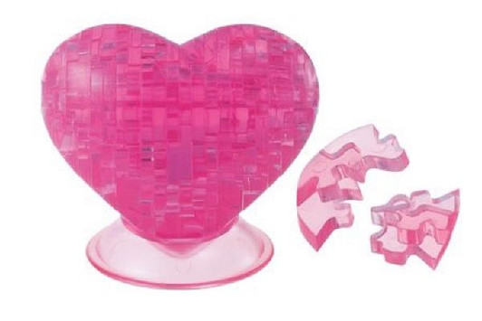Beverly Crystal 3D Puzzle 50085 Heart (Pink)