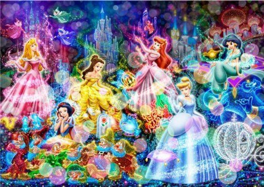 Tenyo Japan Jigsaw Puzzle D-1000-401 Disney Brilliant Dream (1000 Pieces)