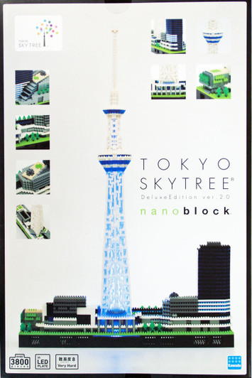 Kawada NB-013 nanoblock Tokyo Sky Tree (Skytree) (R) Deluxe Edition Version 2