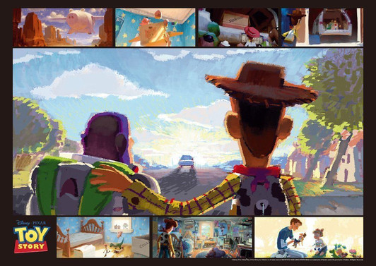 Tenyo Japan Jigsaw Puzzle D-300-271 Disney Toy Story Memories (300 Pieces)