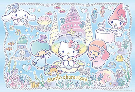 Beverly Jigsaw Puzzle 33-170 Sanrio Characters Sea Party (300 Pieces) Beverly Jigsaw Puzzle 33-170 Sanrio Characters Sea Party (300 Pieces)