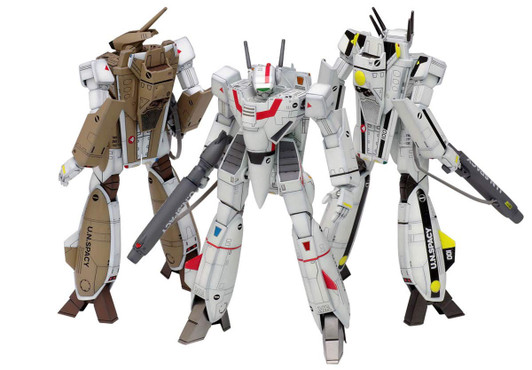 Wave MC065 Macross VF-1 (A/J/S) Battroid Multiplex 1/100 Scale Kit