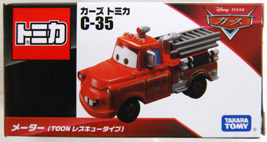 Takara Tomy Tomica C-35 Disney Cars Mater (TOON Rescue Type)