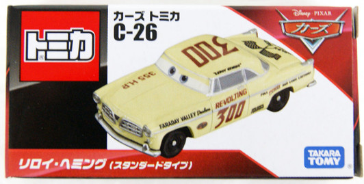 Takara Tomy Tomica C-26 Disney Cars Leroy Heming (Standard Type)