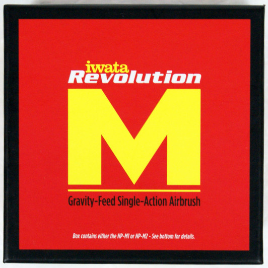 Anest Iwata HP-M2 Air Brush 0.4mm 7ml Single Action Revolution Mini Series