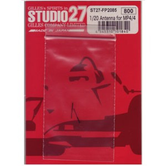 Studio27 ST27-FP2085 McLaren MP4/4 Antenna Set for Tamiya 1/20