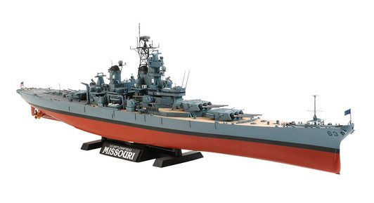 Tamiya 78029 US Battleship Missouri BB-63 (1991) 1/350 Scale Kit