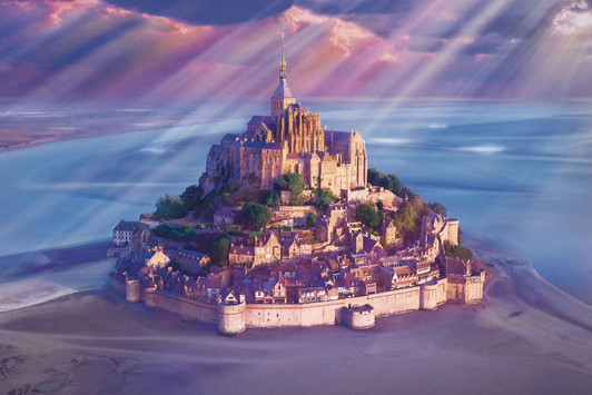 Epoch Jigsaw Puzzle 10-808 France Mont Saint-Michel (1000 Pieces)