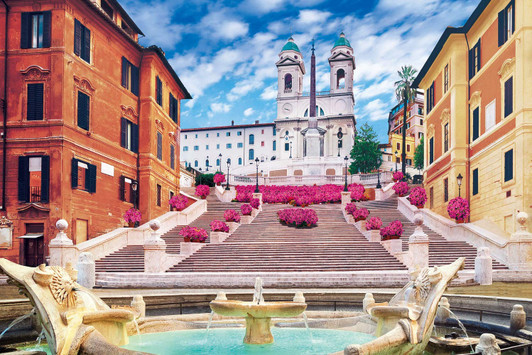 Epoch Jigsaw Puzzle 10-810 Italy Piazza di Spagna (1000 Pieces)