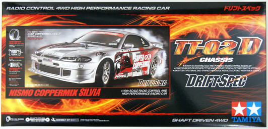 Tamiya 58612 Nismo Coppermix Silvia (TT-02D Chassis) Drift Spec 1/10 Scale RC Car Series No.612