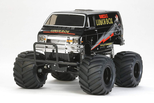 Tamiya 58546 Off-Road Car Lunch Box Black Edition 1/12 Scale RC Car Series No.546