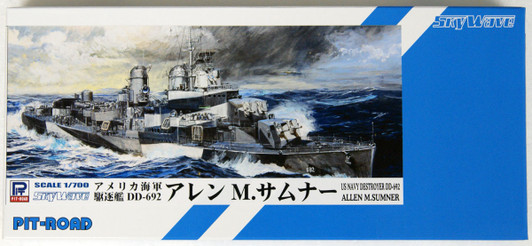 Pit-Road Skywave SP-W53 USS Destroyer USS Allen M. Sumner 1/700 Scale Kit