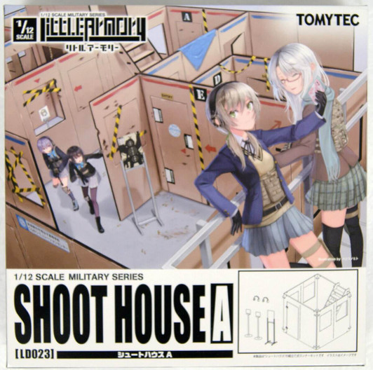 Tomytec LD023 Military Series Little Armory Shoot House A 1/12 Scale Kit