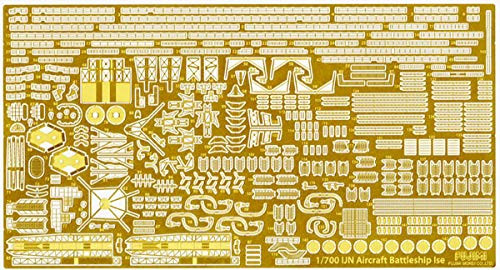Fujimi TOKU 39EX-2 IJN Aircraft Cruiser Ise Photo-Etched Parts (w/25mm Machine Gun) 1/700 Scale