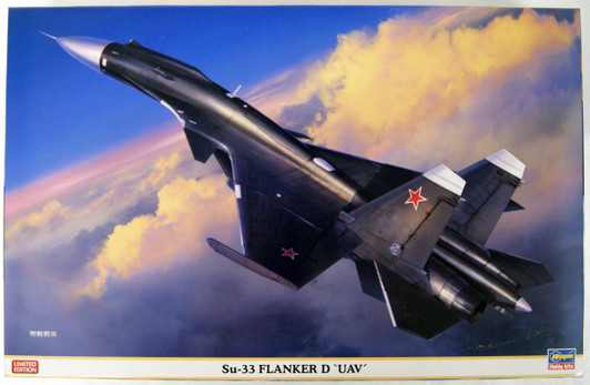 Hasegawa 02313 Russian Army Su-33 Flanker D UAV 1/72 Scale Kit
