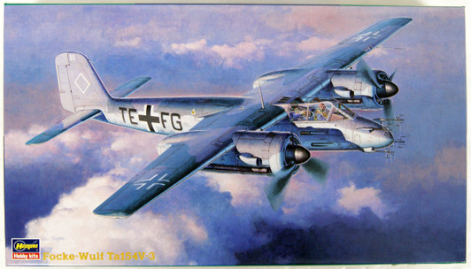 Hasegawa CP15 Focke-Wulf Ta154V-3 1/72 Scale Kit