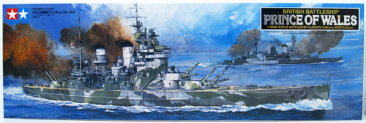 Tamiya 78011 British Battleship Prince of Wales 1/350 Scale Kit