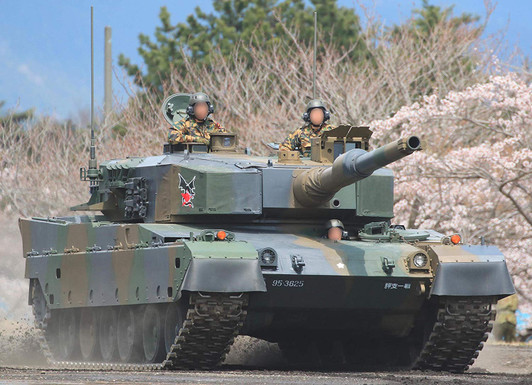 Fujimi SWA3 JGSDF Type 90 (2pcs) 1/76 scale kit