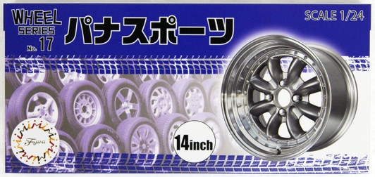 Fujimi 193588 W-17 1/24 Scale Panasport 14-inch Wheel