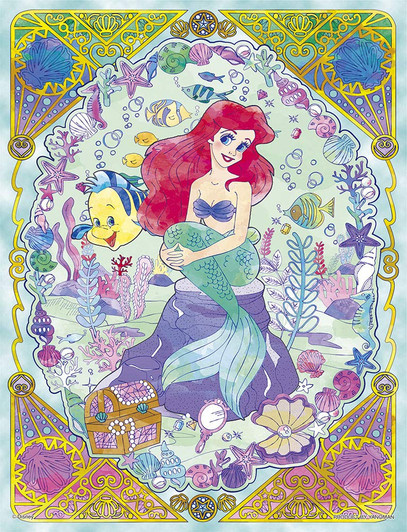 Yanoman Jigsaw Puzzle 42-68 Disney The Little Mermaid (300 Small Pieces)