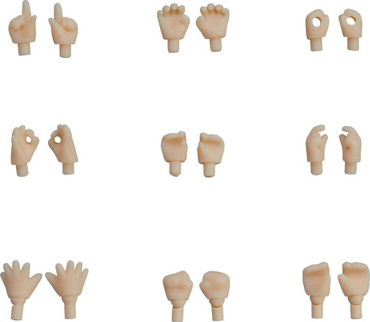 Good Smile Nendoroid Doll: Hand Parts Set (Almond Milk)