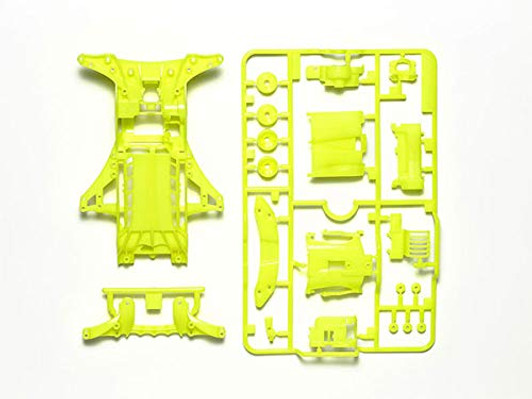 Tamiya 95494 Mini 4WD FM-A Fluorescent-Color Chassis Set (Yellow)