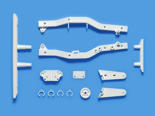 Tamiya 47406 F Parts Frame Set White for WR02-CB