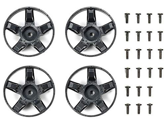 Tamiya 47410 S Parts Deep Gray Spokes Set for WR02-CB