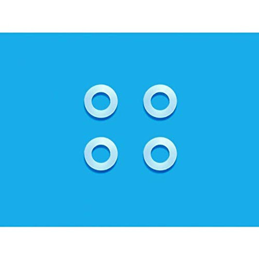 Tamiya 54855 (OP1855) 5.5x0.5mm POM Spacer (4 pcs) White