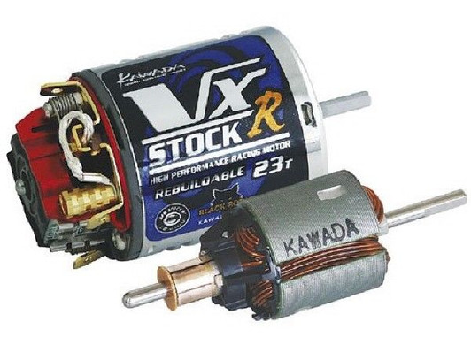 Kawada RC M13237S VX Stock Motor 23T (Variable) With Silver Brush